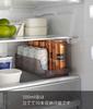 Yamazaki Refrigerator Can Storage x D14 x Tower Refrigerator Maximizes Space Use Rack, Black, Approx. W37.5 H8.2cm, Series, Storage, (5767)
