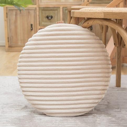 Runde Hocker-Kissenhülle - 40 cm Durchmesser