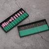 Nail Drill Bits Needle Set Nail Polishing Burr Manicure Pedicure Accessory Tool(12+30pcs )