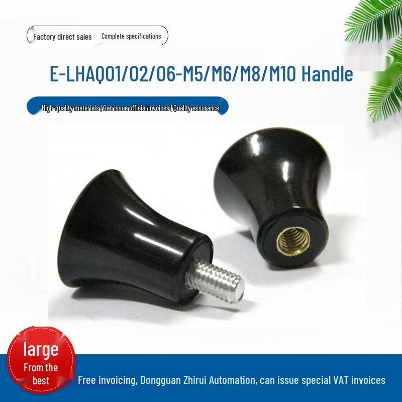 E-LHA Series Mushroom Head Knob Handle (M5-M12) Inner Thread M5