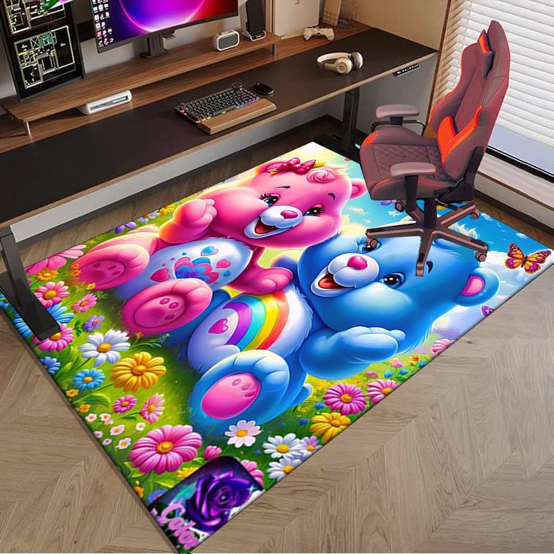 Rainbow Bears  Carpet, Chair Rug,Rug for Office Bedroom living rooms, Doormat decor Fan Gift Christmas Gift