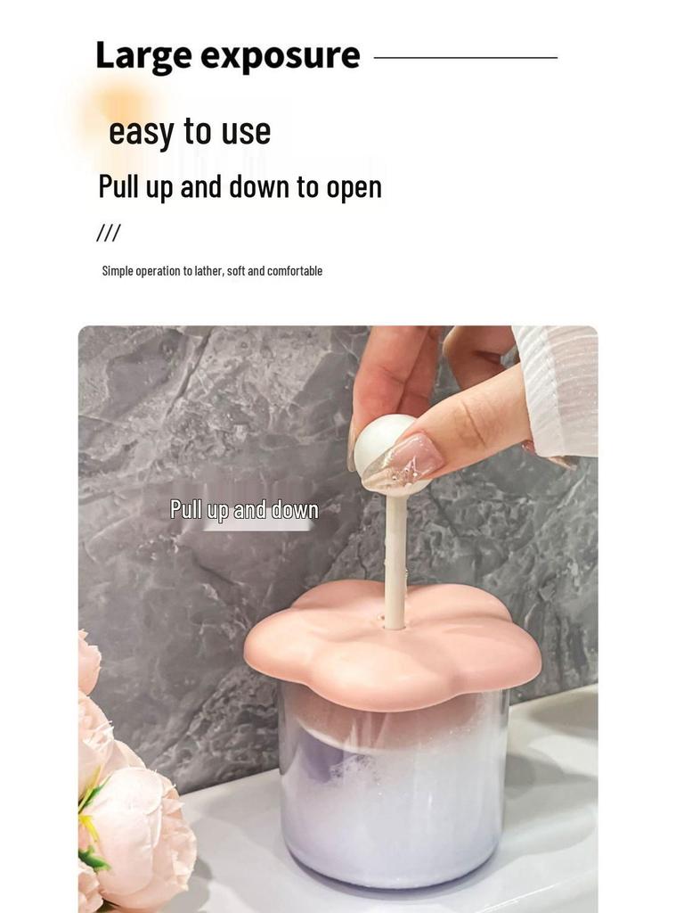 2-in-1 Silicone Shampoo Brush & Foaming Bottle: Soft, Hands-Free, Massage & Clean Set