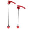 Bolany Bicycle Hub Quick Release Skewer Lever Aluminum Alloy 100mm Rear 135m M Rear PartsRed