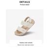 New Balance Nb Nclay Comfortable Versatile Casual Sandals Kids Sandals Off-White YTNCLAYD