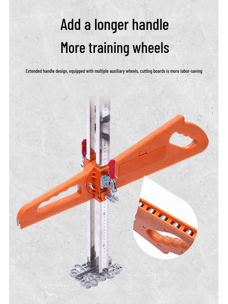 Gypsum Board Cutting Tool: Woodworking Panel Cutter, Easy-Folding Stainless Steel Push Knife Model