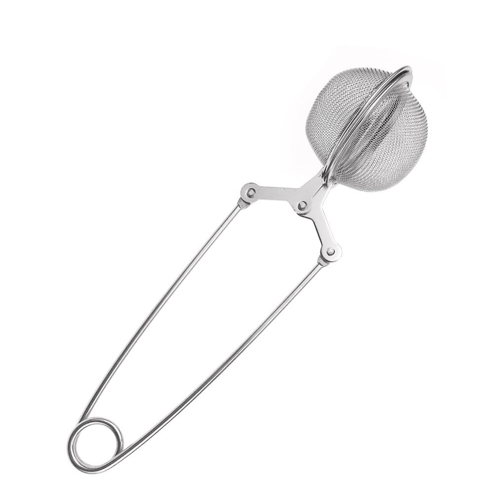 Stainless Steel Mini Cocoa Powder Sifter Tea Strainer 15.5x4.5cm