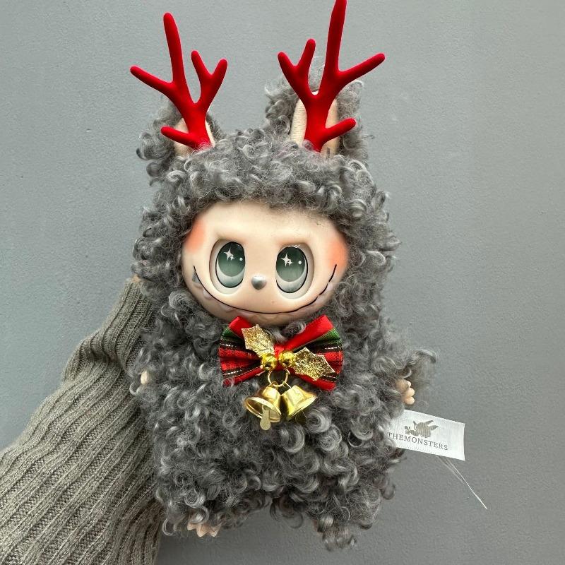 Рождественский Лось Плюшевая Подвеска Фигурка Виниловая Кукла Украшение 18cm