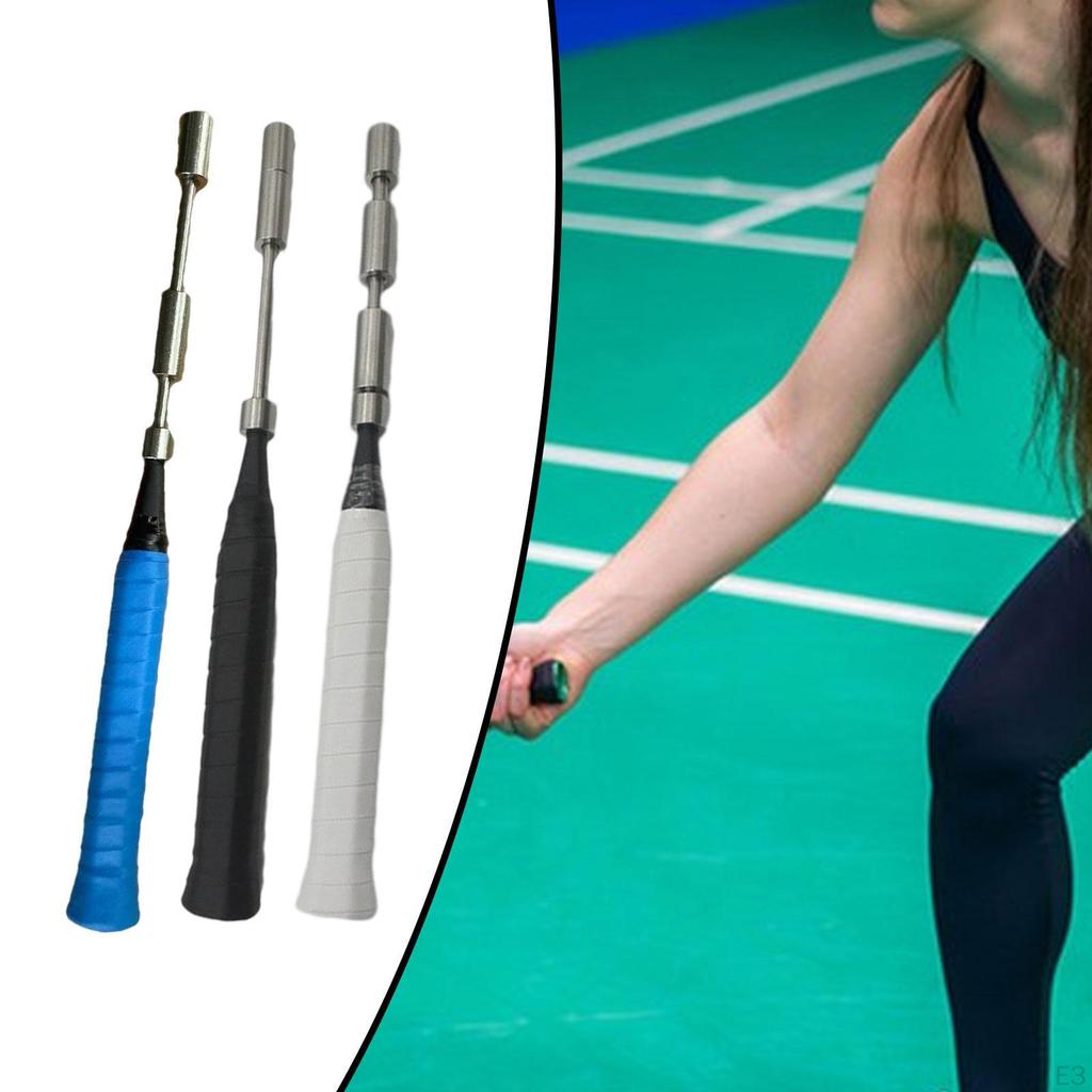 Badminton Aid Post for Beginners, Professional Portable Wrist And Grip Strength Training Tool.
