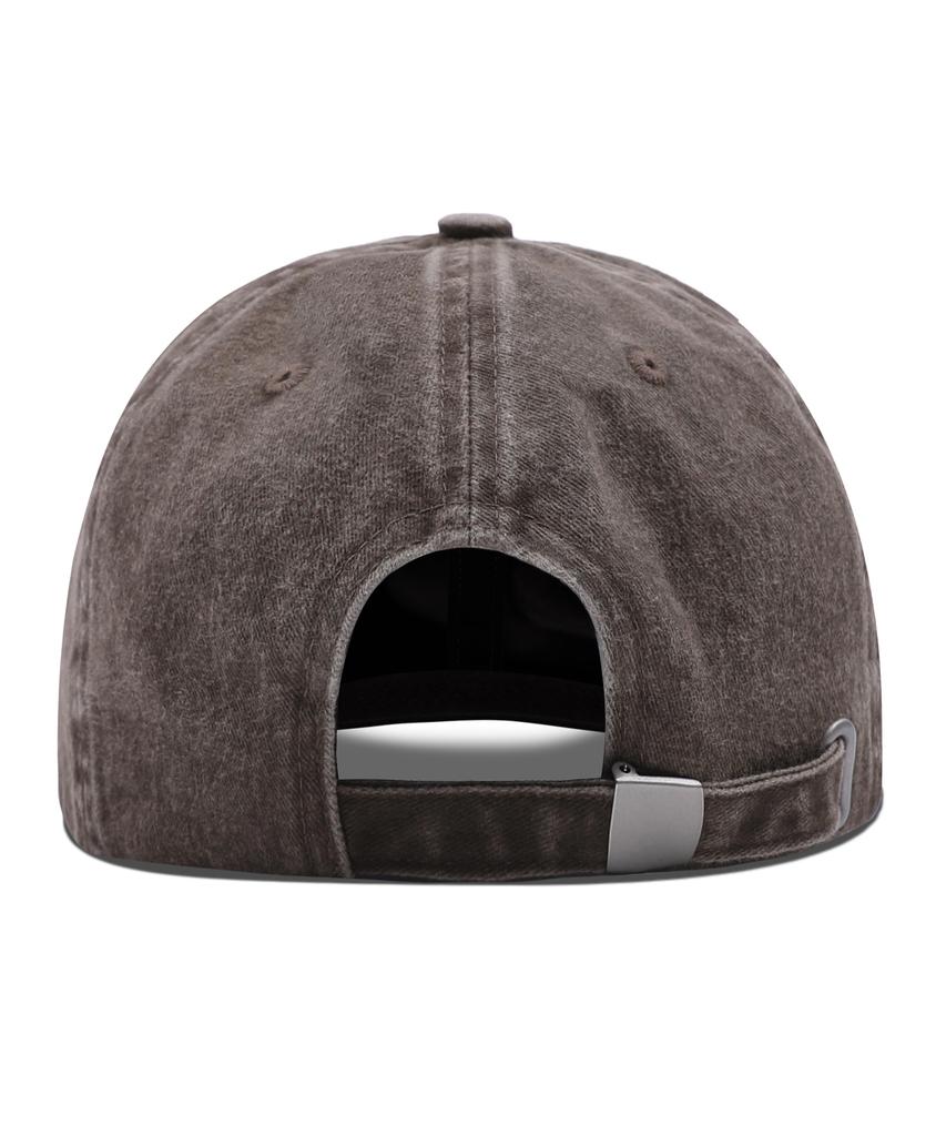 XTONZ Xta089 Control Vintage Washed Ball Cap (Brown)