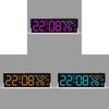 Modern Minimalist Led Alarm Clock With Temperature Display And Night Light For Bedroom Decor