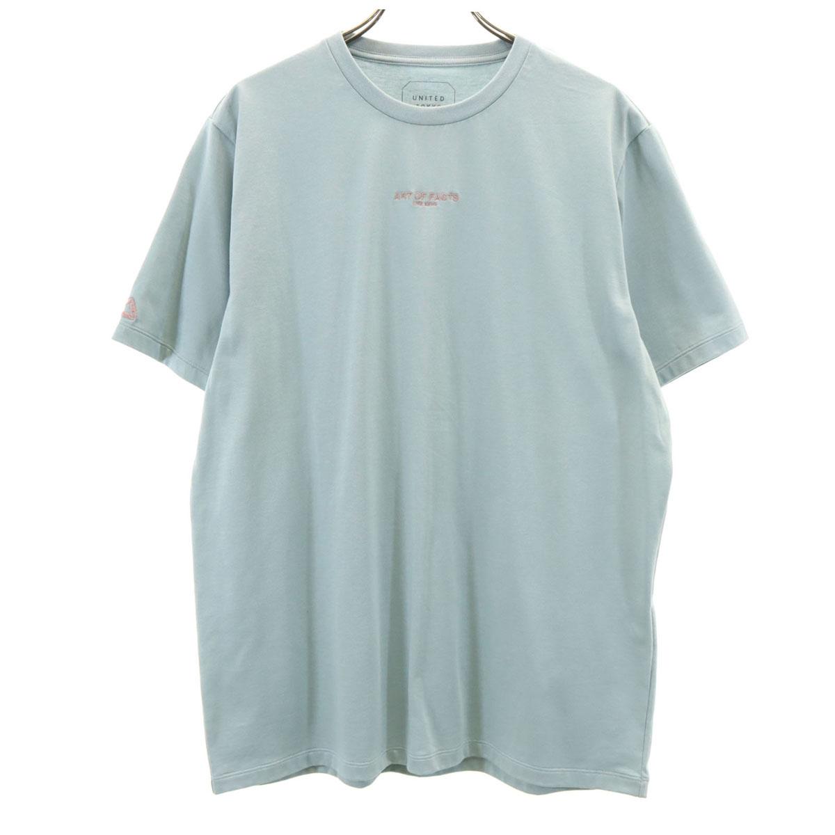 

UNITED TOKYO made in Japan Short sleeve T-shirt 1 Blue gray Men s Used