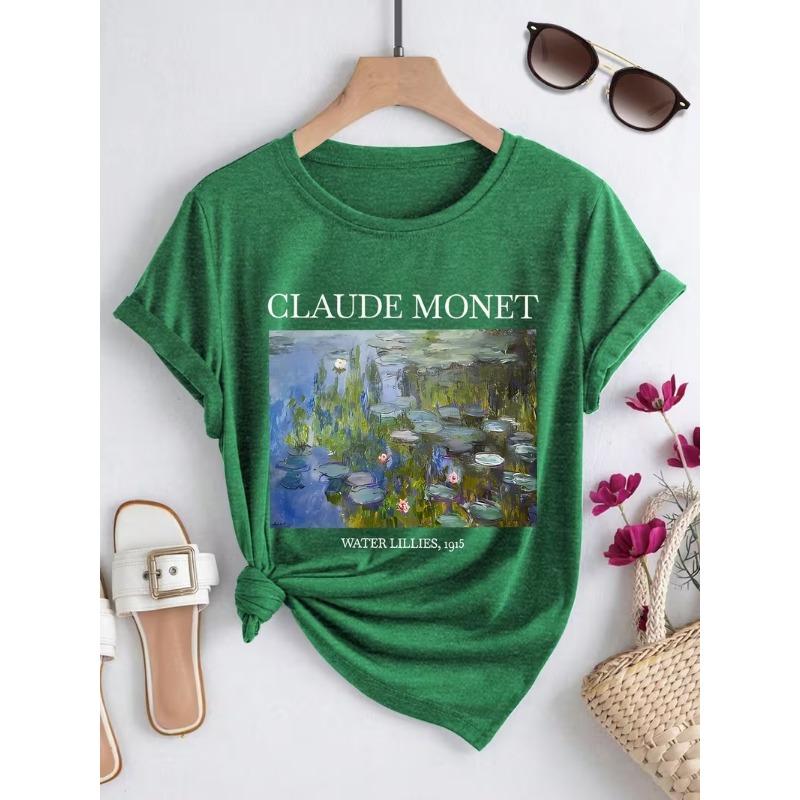 3D Printed Women's Short-sleeve T-shirt, Plus-size Women's Clothing, Fashionable and Versatile, Casual, Everyday Wear