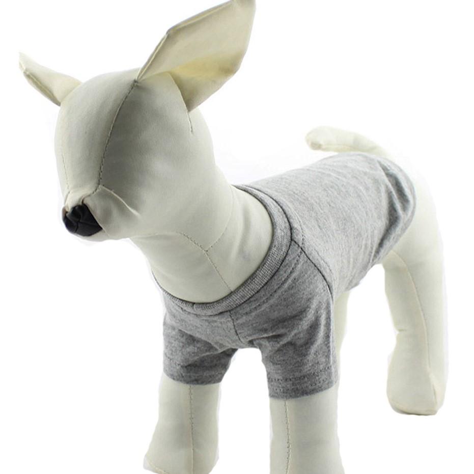 Dropshipping Classique Écologique Designer Luxe Assorti Bouledogue Français Petit et Grand Chien Coton Été Vêtements pour Chien T-shirt