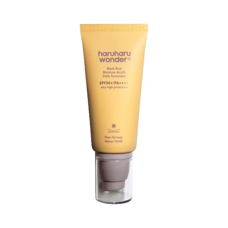 

Haruharu Wonder Black Rice Moisture Airyfit Daily Sunscreen SPF50+ PA++++ Hydrating UV Protection 50ml
