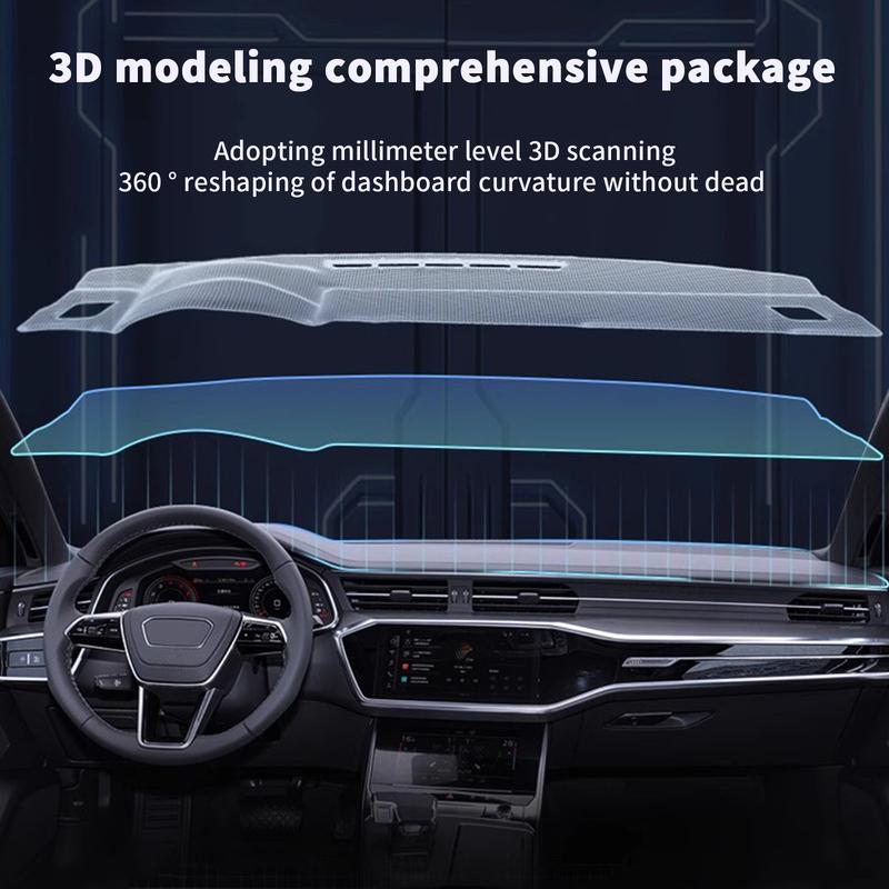 Fit for Alphard Vellfire 20 AH20 2008-2014 RHD Dashmat Dashboard Cover Pad Car Accessories DashMat Sunshade Protective Carpet