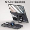 Custodia con Cavalletto Magnetico Rotante a 360° per Samsung Z Fold 8 Ultra Vetro Temperato per Anello di Supporto con Assale Magsafe Copertura