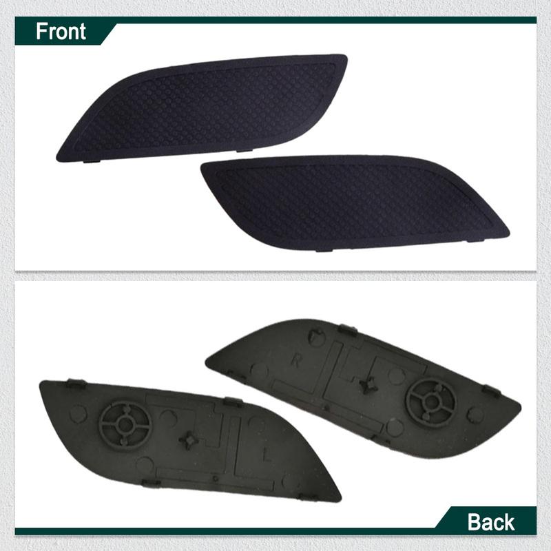 2/4pcs Car Armrest Door Handle Pull Pocket Cap Cover Black Rubber for Honda CR-V 2012 2013 2014 2015 2016 83506-T0A-A01ZA