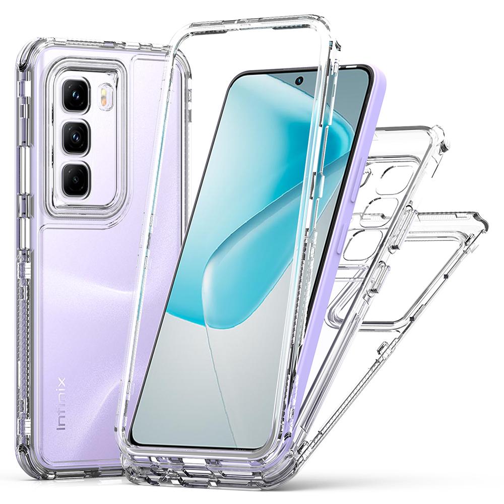 

Для Infinix Hot 50 Pro+ 4G Чохол Проти подряпин Акриловий ТПУ Прозорий Чохол для телефону As Shown A