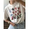 Berry Species Printed Cotton Fashion Women T-shirt Aesthetic Fruit Enthusiast Blueberry with Cute Strawberry Berry Gift T-shirt