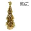 Mini Christmas Tree Decoration Small Desktop Ornament Reusable Holiday Essential Festive Party Atmosphere Enhancer