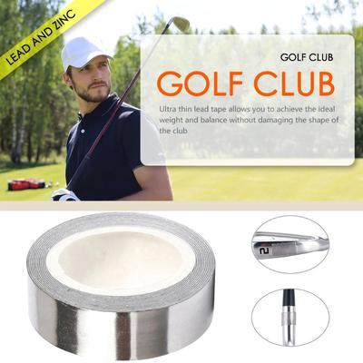 1/2Roll High Density Lead Self-Adhesion Golf Club Lead Tape 30g 50g 100g For Wood Iron Putter Wedge Clubs Head Tennis Lead Tapes