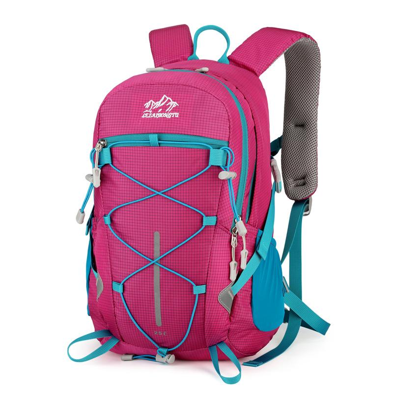 Schoolbag1011 New Outdoor Sports Mountaineering Bag Lightweight Large Capacity Backpack Climbing Bag Cycling Hiking Backpack