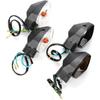 Turn Indicator 1 Pair for Ho&nda Grom MSX 125 2017-2020 Motorcycle Amber Light Clear Lens Turn Signals Indicators 12V Bulb Lights