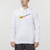 Nike Odzież sportowa Marka Swoosh Bluza z kapturem męska Biała DM2395-100