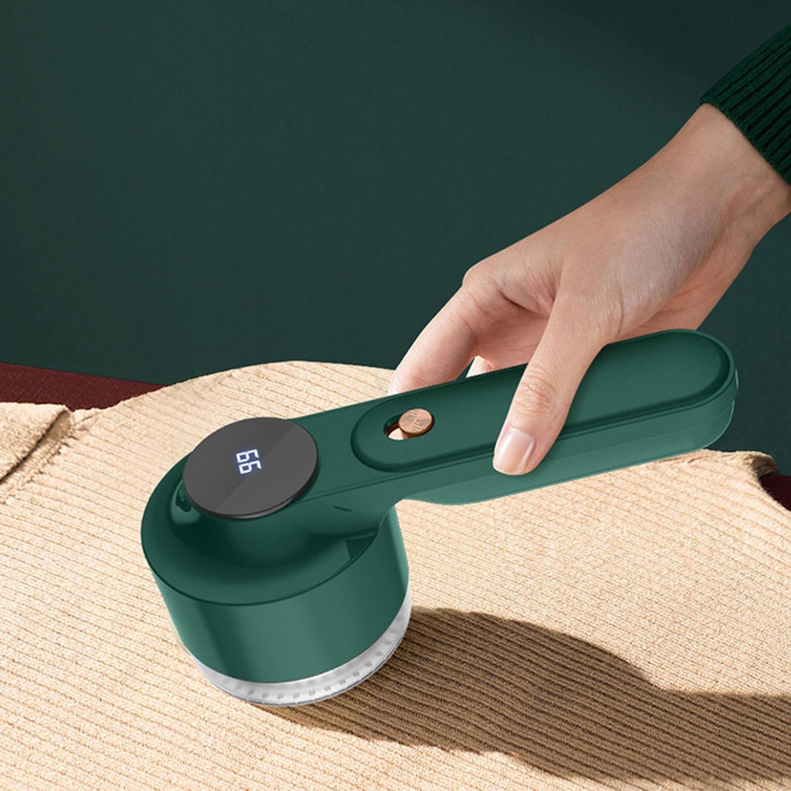 

Hairball Trimmer Clothes Shaving Machine Sweater Shaver Home for Furniture зелений