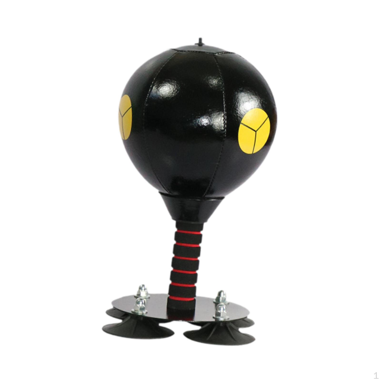 

Настольный боксерский мешок, простая установка, мяч для домашней практики на столе чёрный