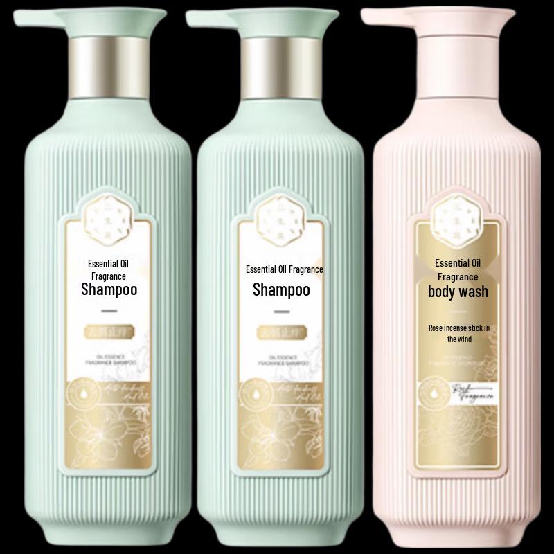 Three Lives Flower Anti-Itch Shampoo & Rose Shower Gel Combo Set