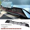 25-Piece Deep Blue L07 Car Windshield Insect Net & Black Carbon Fiber Decor Set