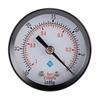 50mm Face Double Scale Pressure Gauge 0~-30nhg 0~-1Bar Vacuum Manometer Mini Dual Scale Dial Gauge Vacuum Pressure Meter