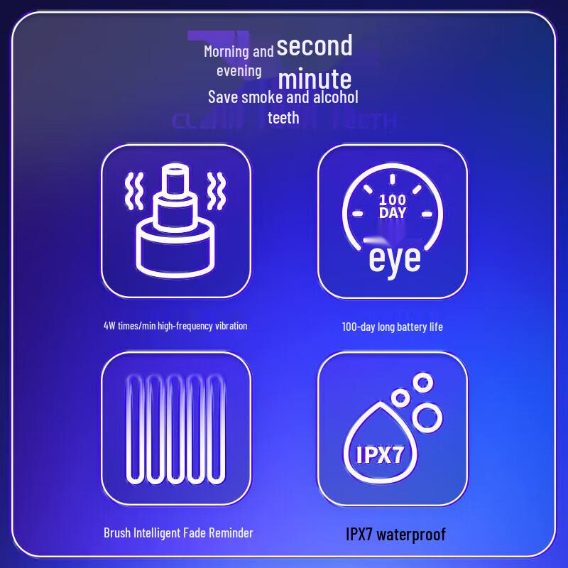 Qianshan Q8 Sonic Electric Toothbrush for Men