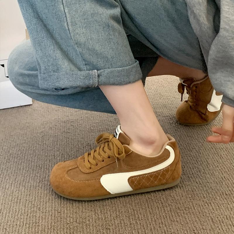 Retro Flat-soled Forrest Gump Shoes Women's 2025 Spring New Fashion Versatile American German Training Shoes Casual Sports Board Shoes