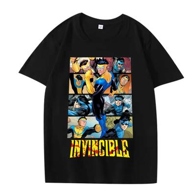 Vintage Invincible Essential T Shirt 2025 New Men Women Oversized Top 100% Cotton Hot Sale Short Sleeve Summer Print Unisex Tops