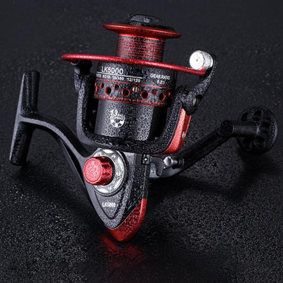 MUQZI Sports Accessory 13 Ball Bearings High Speed Gear Ratio Smooth Metal Gear Spinning Fishing Reel