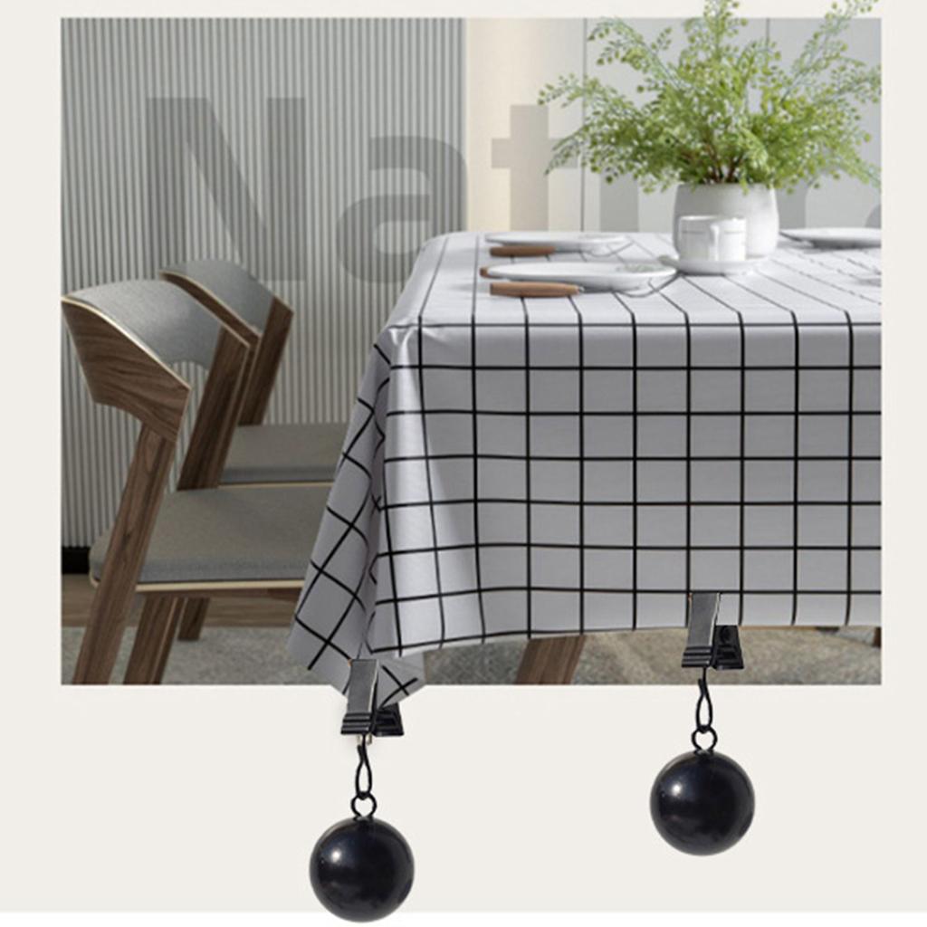 Outdoor Curtain Weights Heavy Duty Drapery Weights with Metal Clip for Shower Curtains Tablecloths,and Garden Flags