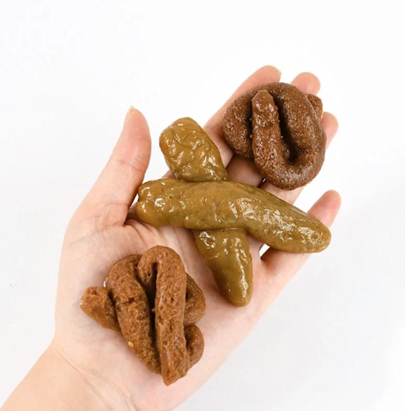 Realistic Shit Safe And Soft Plastic Fake Poop Funny Tricky Toys Pranks Gag Joke Games Party Gift Antistress Gadget Squish Toy