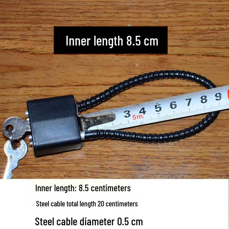 Steel Cable Combination Padlock: Anti-Theft Lock for Cabinets & Files