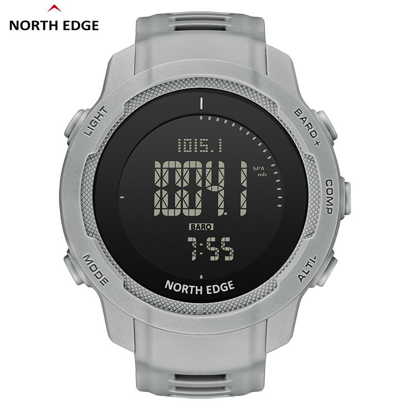 Men's Multifunctional Outdoor Sports Smartwatch: Altimeter, Barometer, Compass, Thermometer, Waterproof for Running & Mountaineering