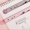 1pcs Cute Kitten Cat Claw Ruler Stationery Fun Drawing Gift Office School Measurement Drawing Ruler