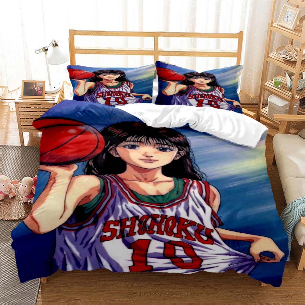 

Slam Dunk Цифровая печать Полиэстер Постельное белье Комплекты Постельное белье для мальчиков Комплект постельного белья для подростков Комплект постельного белья Комплект одеяла EU single(135x200cm)