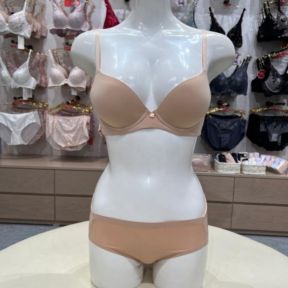 

Triumph Beige Everedge Fresh Bra Hampanty Set Tbwbrr13tbwbpr13be 85C/100