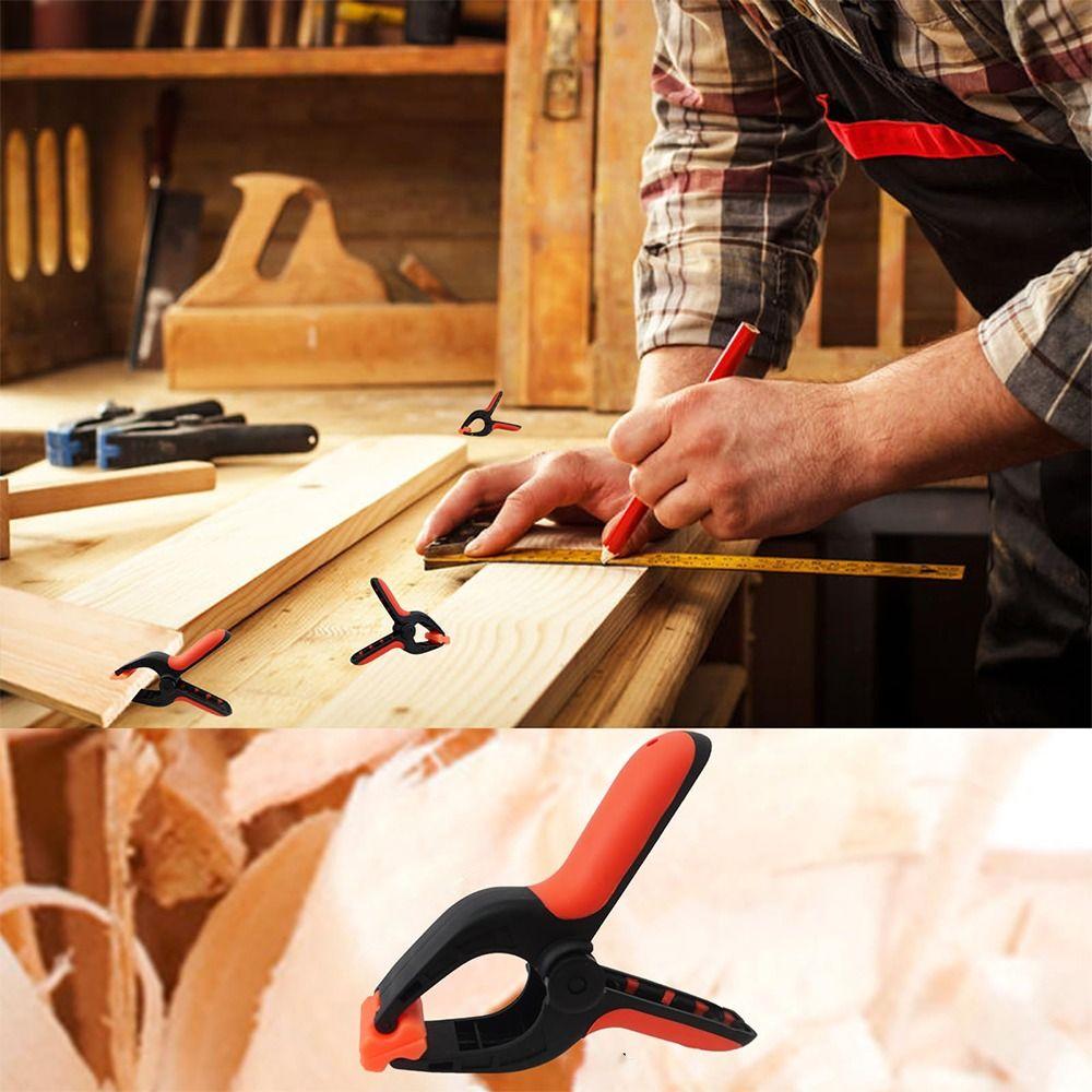 

Heavy Duty Winter Pool Cover Clips 3/4/6 inch Plastic Clamps Durable Woodworking/Crafts Clip 9*7cm/3.54*2.76inch