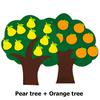 4 Styles Available Fruit Tree Puzzle Felt Children Early Education Toys Kindergarten Color Number Fruit Cognitive Teaching Aids