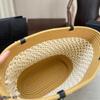 Saijia woven shoulder bag trendy minimalist large-capacity tote bag for daily vacations and seaside commuting ladies' bags