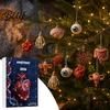 Human Organ Christmas Ornaments Anatomy Advent Calendars 2026 24 Days Organs Countdown Calendar 2D Body Science Kits Acrylic Parts Pendants