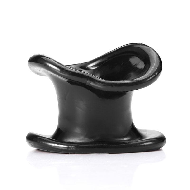 Men's Locking Scrotum Ring - Delay Erotic Toy for Couples