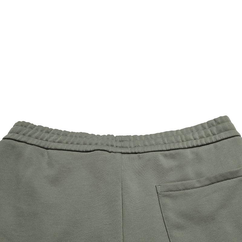 FILA Milano Series Fashionable Classic Retro Casual Comfortable Cotton Knitted Sports Pants Men bottoms Green Khaki F11M625622FLK